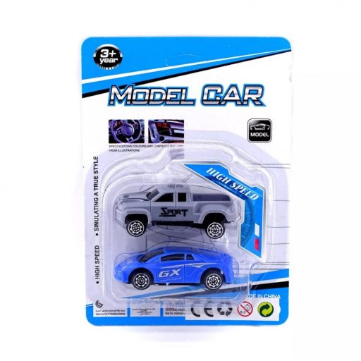 Model Car auto 2 db-os szett többféle színben