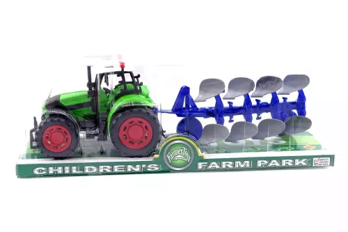 Traktor munkagéppel - többféle színben