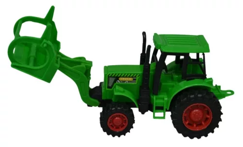 Traktor bálarakodó előlappal