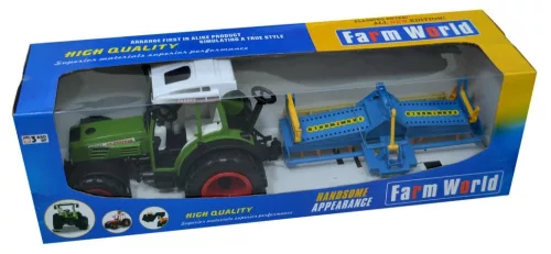 Traktor kiegészítővel