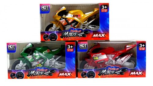 Versenymotor- többféle színben