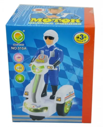 Elemes motoros rendőr