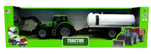 Traktor nagy tartállyal