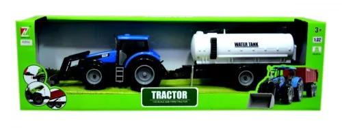 Traktor nagy tartállyal