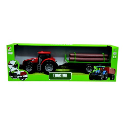 Traktor utánfutóval dobozban  - 48487