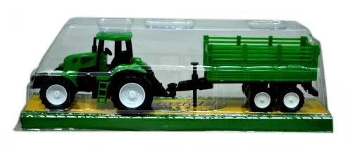 Traktor utánfutóval - 7cm-es