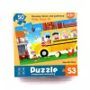 50 darabos puzzle csomag - Járműves - 48580
