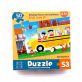 50 darabos puzzle csomag - Járműves - 48580