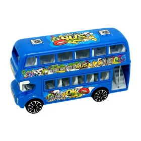 Emeletes busz többféle színben