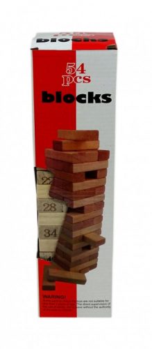 Fa torony szett 54db-os