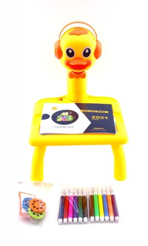 Projektor asztal kacsa csomag -  elemes - dobozban - 48842