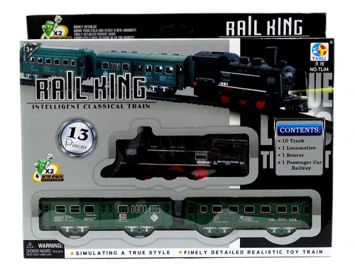 13 db-os elemes vonatpálya