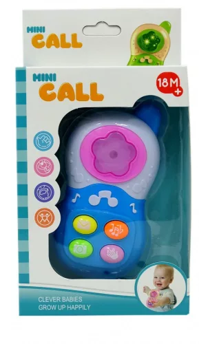 Bébi telefon - elemes - dobozban - 48952