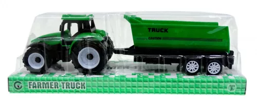 Traktor pótkocsival - dobozban  - 48992