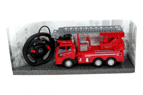 RC tűzoltóautó dobozban - 48999