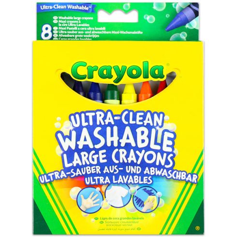 Crayola - Extra kimosható zsírkréta 8 db