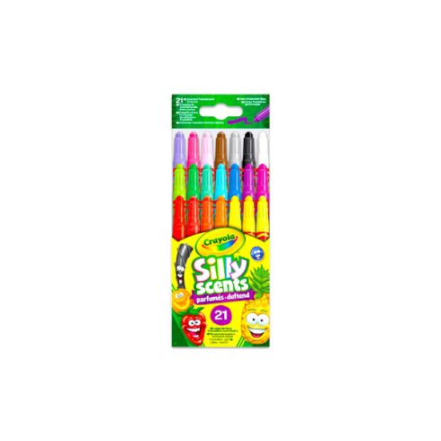 Crayola illatos csavarható viaszkréta 21 db