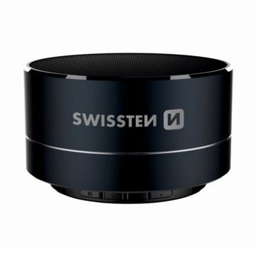 Swissten i-Metal fekete bluetooth hangszóró