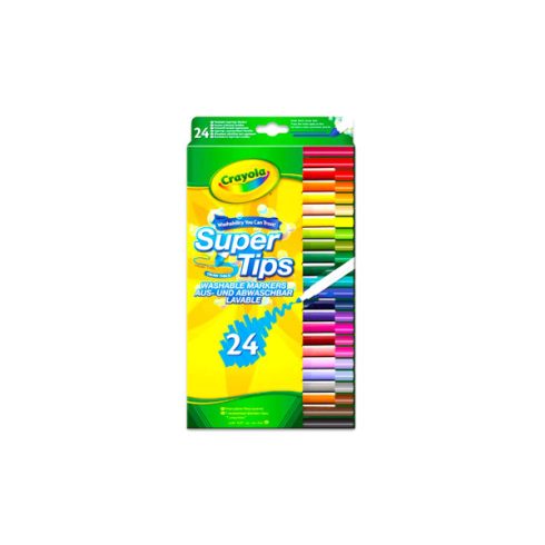 Crayola kimosható vékony filctoll 24 db
