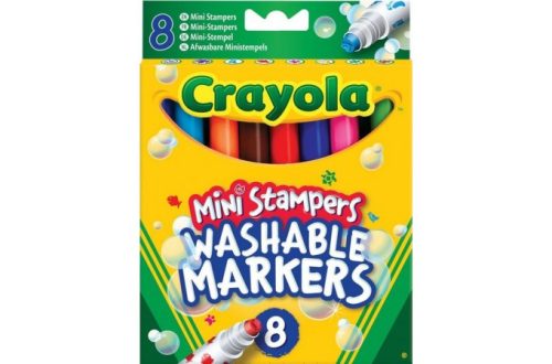 Crayola - 8 db kimosható nyomdafilc