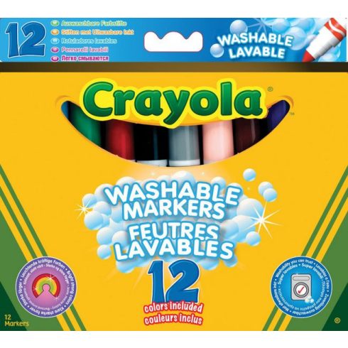 Crayola -12 db vastag extra kimosható filctoll