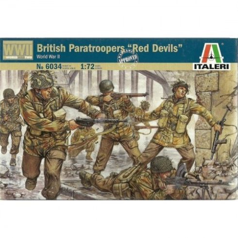 Italeri - WWII- British Paratroopers Red Devils makett 1:72