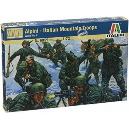 Italeri - WWII - Italian Alpini makett 1:72