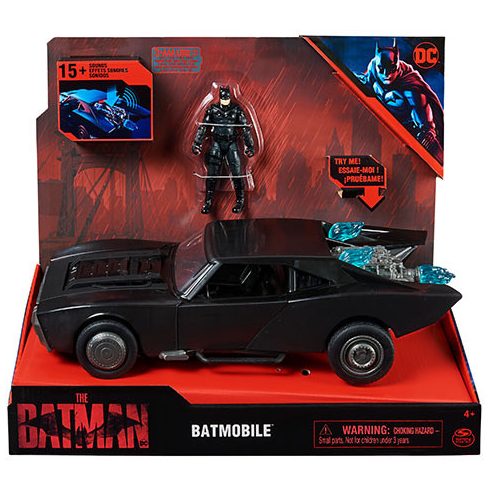 Batman Mozifilm - Batmobile fény és hangeffektekkel és figurával