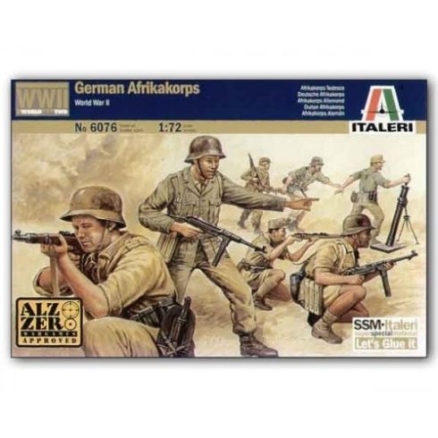 Italeri - WWII- German Afrika C makett  1:72