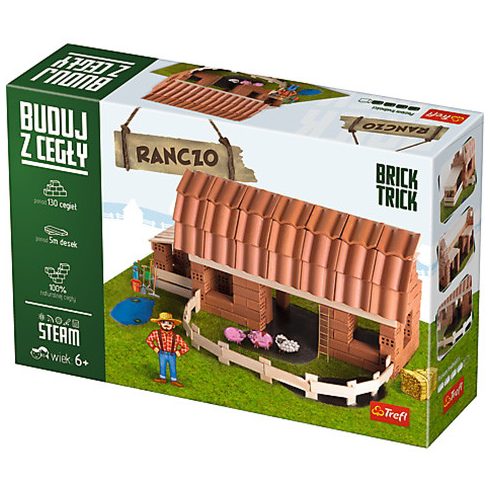 Brick Trick Téglából Építünk - Farmház Építőjáték