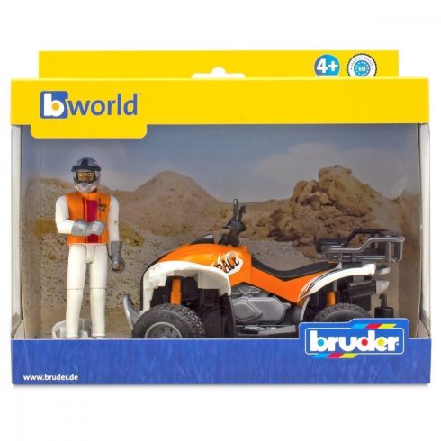 Bruder Bworld quad sofőr figurával 63000