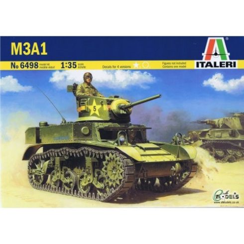 Italeri - M3A1 tank makett 1:35