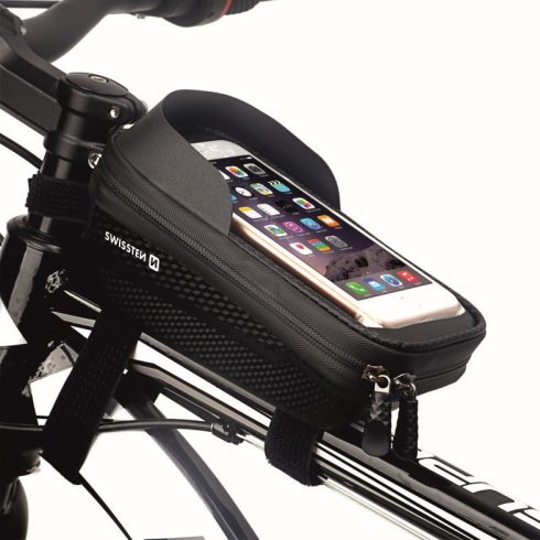 Swissten vízálló kerékpáros telefontartó táska XXL 2