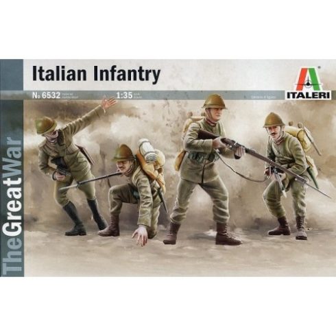 Italeri - WWI Italian Infantry makett 1:35