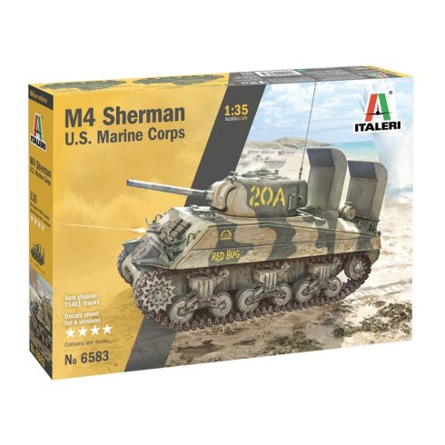 Italeri - M4 Sherman U.S. Marines Corps makett 1:35
