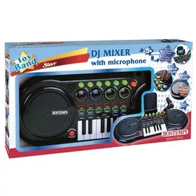Dj mixer mikrofonnal