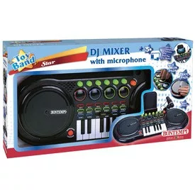 Dj mixer mikrofonnal