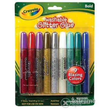 Crayola - 9 csillámragasztó
