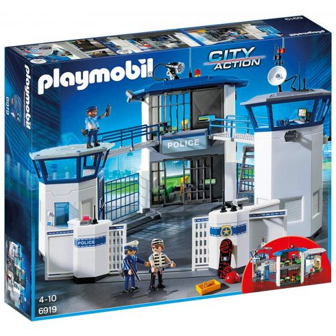 Playmobil - Rendőr-főkapitányság cellákkal 6919