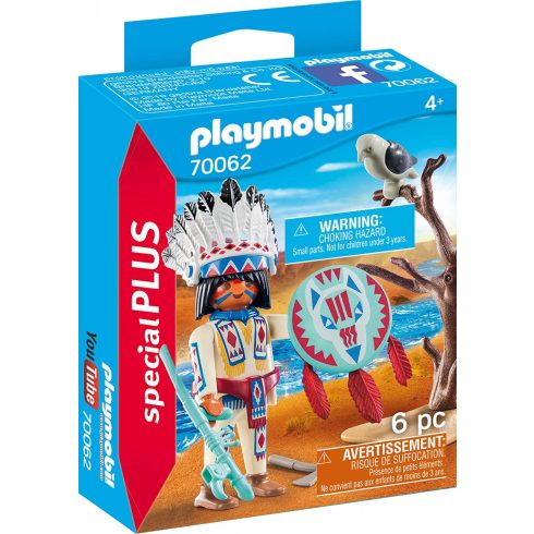 Playmobil - Specila Plus - Indián Törzsfőnök - 70062