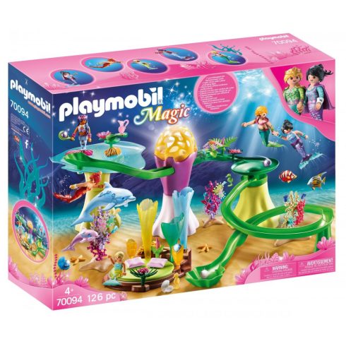 Playmobil - Korall Pavilon Világító Kupolával - 70094