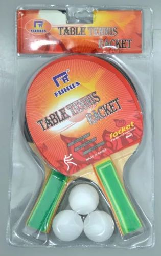 Zöld pingpong szett 3db labdával