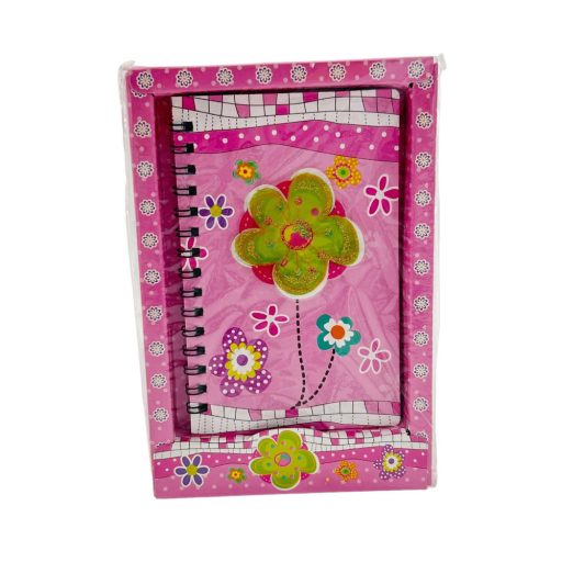 Notesz, lepkés és virágos, 70724