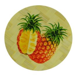 Alátét, bambusz, 16,5 cm, kerek - 71217
