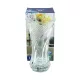 Üveg váza - kristálytiszta - 24,5 cm - 71662