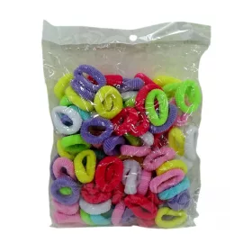Hajgumi csomag - színes - 100 db - 71947