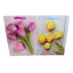 Papírtasak tulipános - virágos - 30 x 42 x 12 cm - 72007