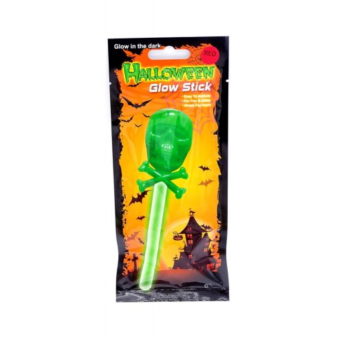 Világító rúd figurával - Halloween - 15 cm - 72275