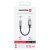 Swissten audio adapter, textil, USB-C to Jack 3,5 mm AUX, 12 cm