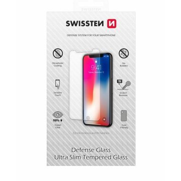 Swissten 0,3 mm kijelzővédő üveg iPhone 12 Pro Max
